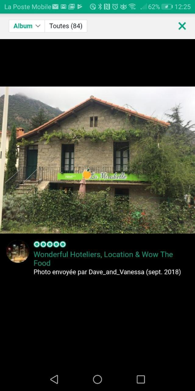 La Mirabelle-Casteil Country House Pension Buitenkant foto